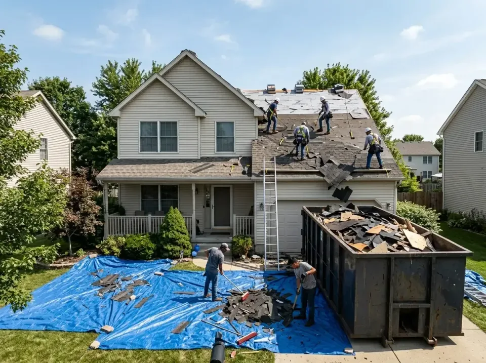 roof-replacement-debris-remova-004 — frequently asked questions, Cheapest Dumpster Rentals in Oklahoma
